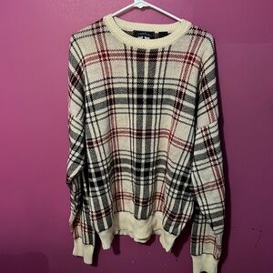 Vintage 90’s Woods And Grey Knit Sweater Size Large